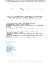 1 Detection of Autoimmune Antibodies in Severe but Not in Moderate Or
