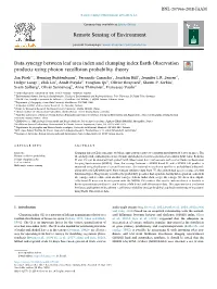 Data Synergy Between Leaf Area Index