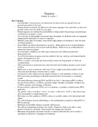 Module 2: Genetics