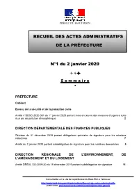 SOMMAIRE 1Er Semestre 2020