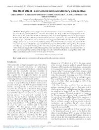 The Root Effect – a Structural and Evolutionary Perspective