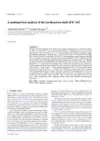 A Multispectral Analysis of the Northeastern Shell of IC 443