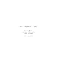 Basic Computability Theory