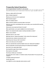 Frequently Asked Questions Reverse-Engineering the Locomotion of a Stem Amniote John A