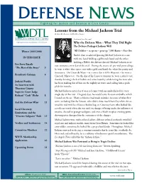Lessons from the Michael Jackson Trial by Anne M