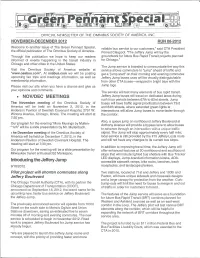 • NOV/DEC MEETINGS Introducing the Jeffery Jump