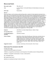 Manuscript Details