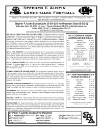 Stephen F. Austin Lumberjack Football Game 11