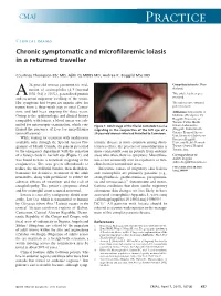 Chronic Symptomatic and Microfilaremic Loiasis in a Returned Traveller