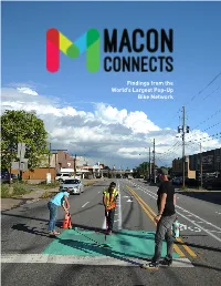 Findings from the World's Largest Pop-Up Bike Network