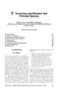 3 Taxonomy, Identification and Principal Species