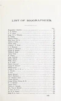 List Ok Biographies