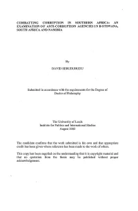Submitted in Accordance with the Requirements for the Degree of Doctor of Philosophy the University of Leeds the Candidate Confi