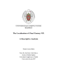 The Localisation of Final Fantasy VII