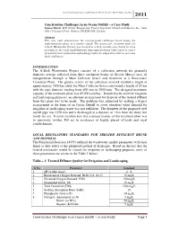 Construction Challenges in an Ocean Outfall – a Case Study Page 1