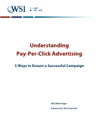 Understanding Pay-Per-Click (PPC) Advertising