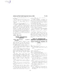 229 Subpart—Miscellaneous Treatments PART 318