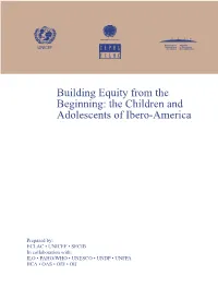 Building Equity from the Beginning:The Children And