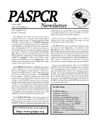 Newsletter Introduction