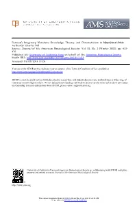 Rameau's Imaginary Monsters: Knowledge, Theory, And