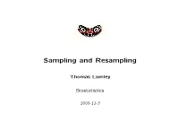 Sampling and Resampling