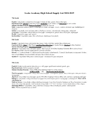 2018-2019 Supply List.Pages
