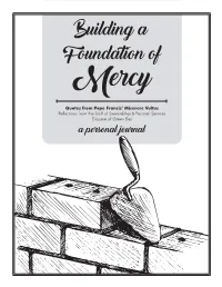 Building a Foundation Of