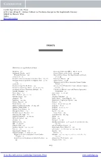 Index More Information