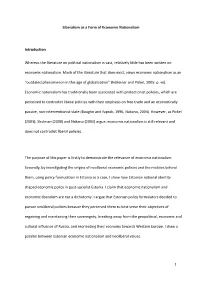 Liberalism As a Form of Economic Nationalism Introduction Whereas