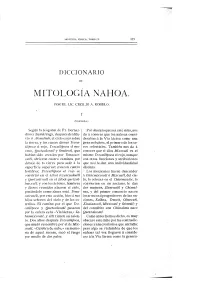 Mitologia.Nahoa