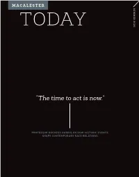 “The Time to Act Is Now.”