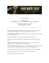 War-Made-Easy-Transcript.Pdf