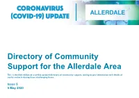Directory of Community Support for the Allerdale Area