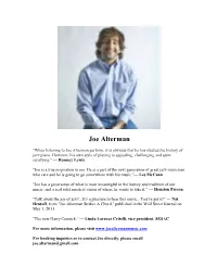 Joe Alterman