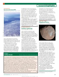 OCEANOGRAPHY an Additional 1.4 Tg of Carbon Per Year Atmospheric CO2 Concentrations from Ice Loss and Ocean Life Over This Period