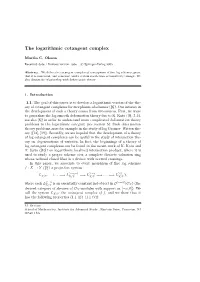 The Logarithmic Cotangent Complex
