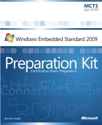 Windows Embedded Standard 2009 Prepkit