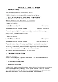Engerix-B Data Sheet