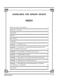 Guidelines for Bridge Design.P65