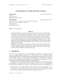 An Introduction to Variable and Feature Selection