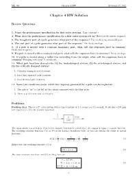Chapter 4 HW Solution