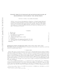 Duality Results in Banach and Quasi-Banach Spaces Of