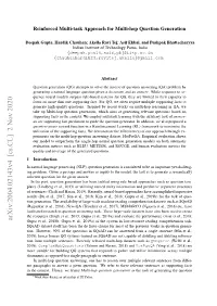 Arxiv:2004.02143V4 [Cs.CL] 2 Nov 2020 Gupta Et Al., 2018B; Gupta Et Al., 2019A) of the System in Low-Resource Reading Comprehension Task