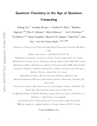Quantum Chemistry in the Age of Quantum Computing Arxiv:1812.09976V2 [Quant-Ph] 28 Dec 2018