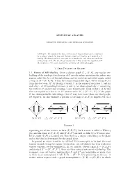 SELF-DUAL GRAPHS 1. Self-Duality of Graphs 1.1. Forms of Self