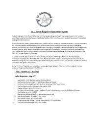 T3 Goaltending Development Program