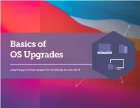 Basics of OS Upgrades