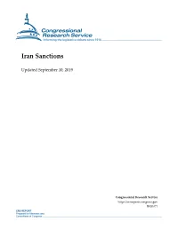 Iran Sanctions