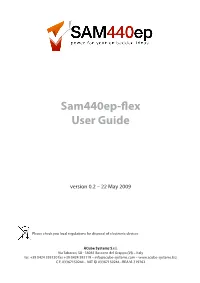 Sam440ep-Flex User Guide