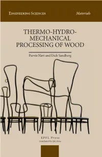 Thermo-Hydro-Mechanical Wood Processing
